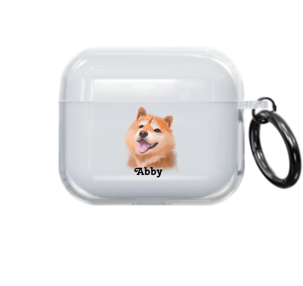 Smiling Dog Air Pod Case