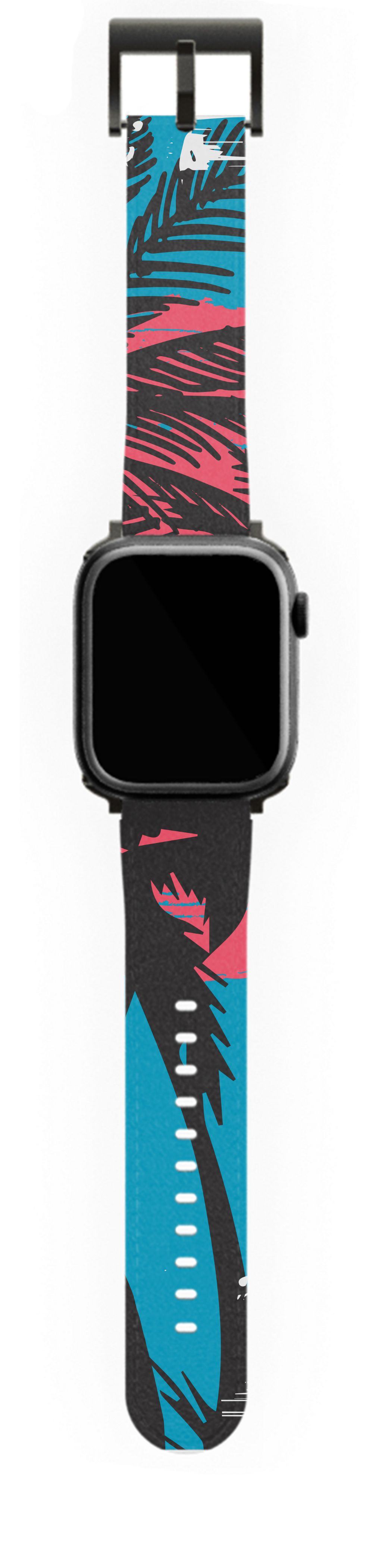 Palm Trees and Sun Apple Watch Bands