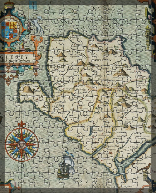 Anglesey The Irish Map Puzzle