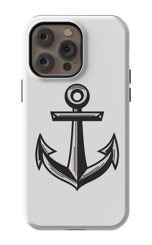 Apple Case with Anchor Decoration