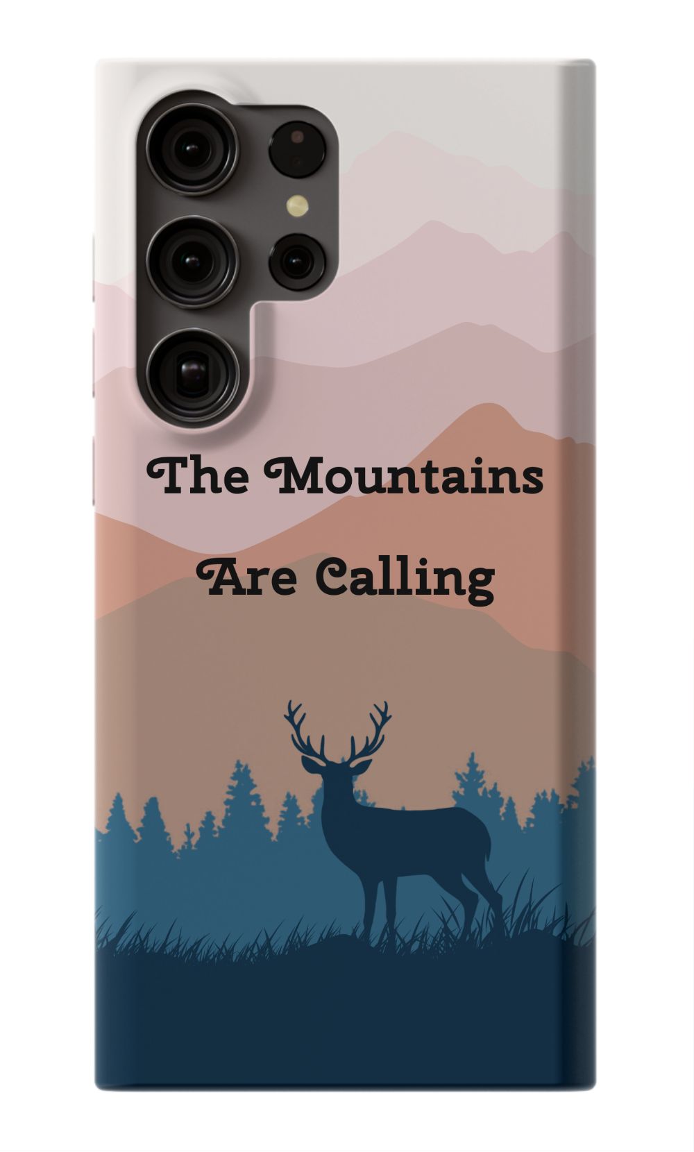 Mountain are calling phone case